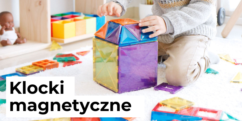 Klocki magnetyczne dla dzieci